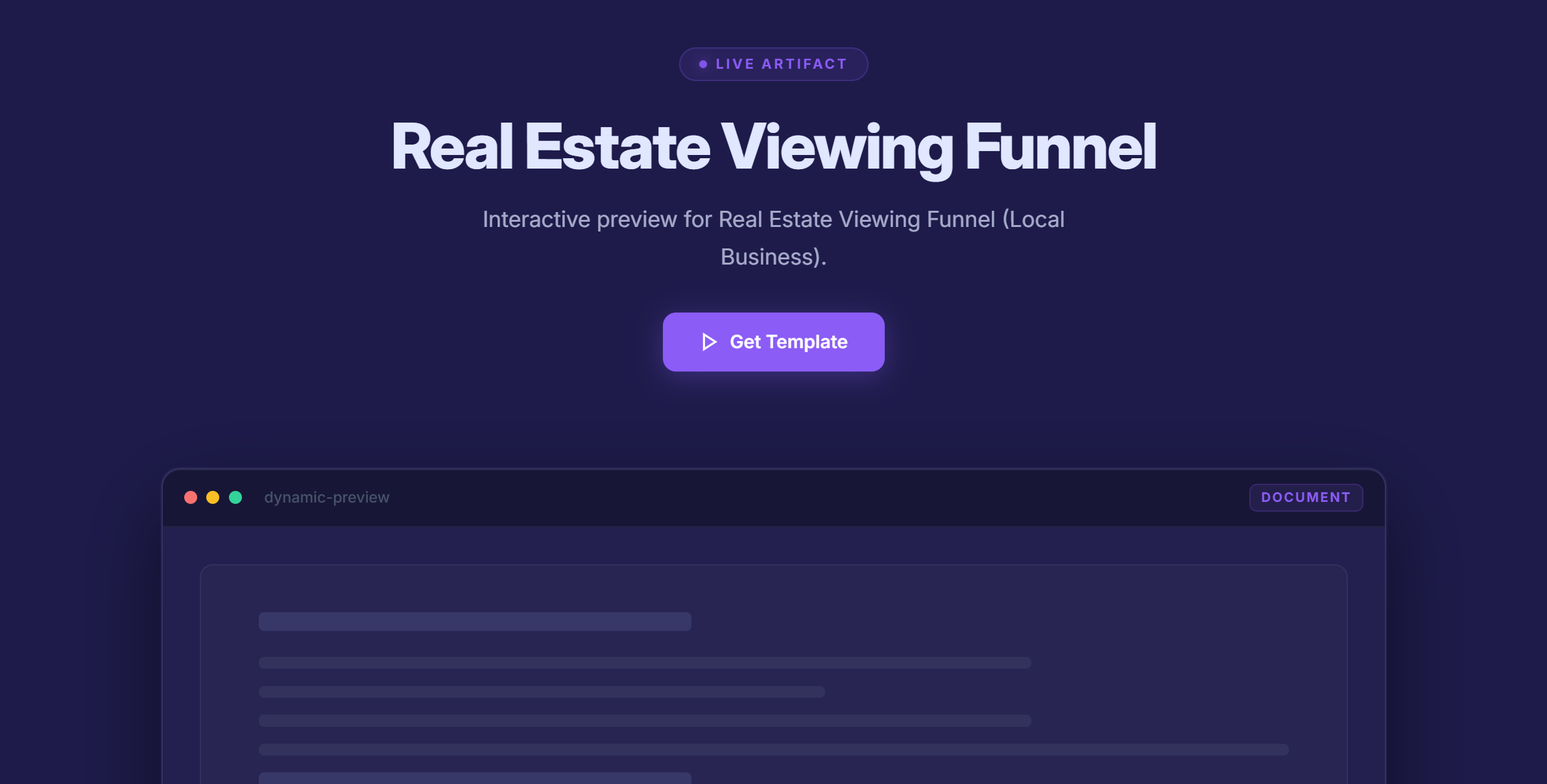 Real Estate Viewing Funnel